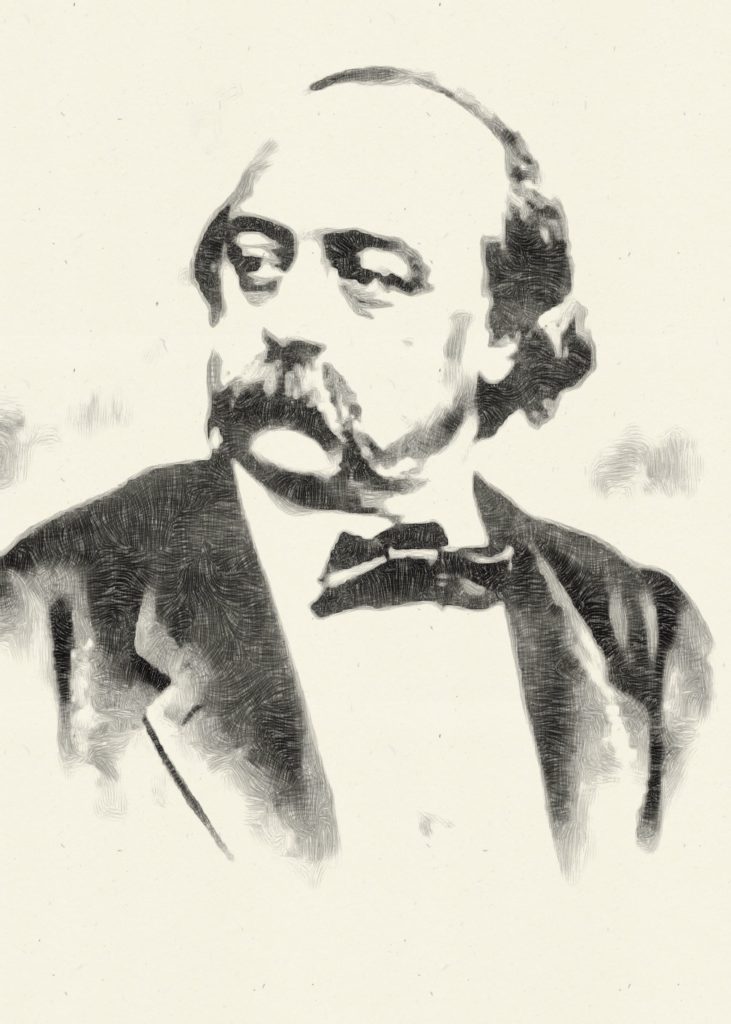 Portrait Gustave Flaubert