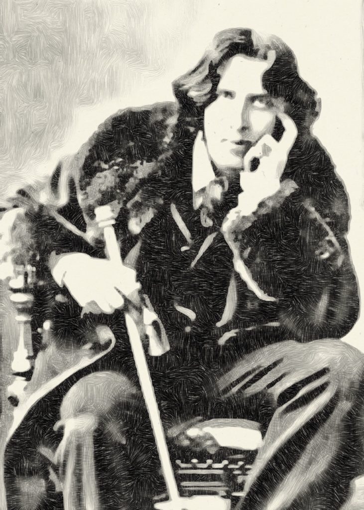 Portrait Oscar Wilde