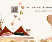 Offre promotion saint valentin porte-livre samoussin aricomagic
