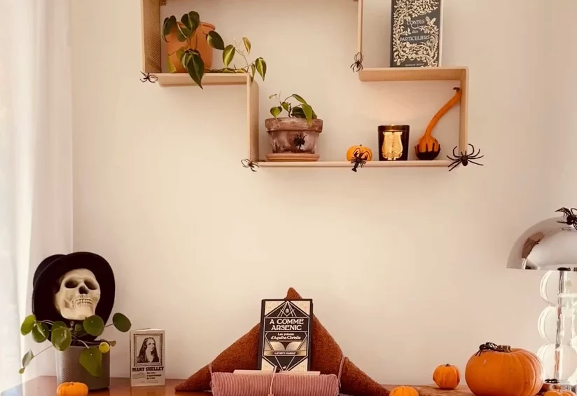 3 livres pour Halloween à dévorer avec le coussin de lecture samoussin Christie