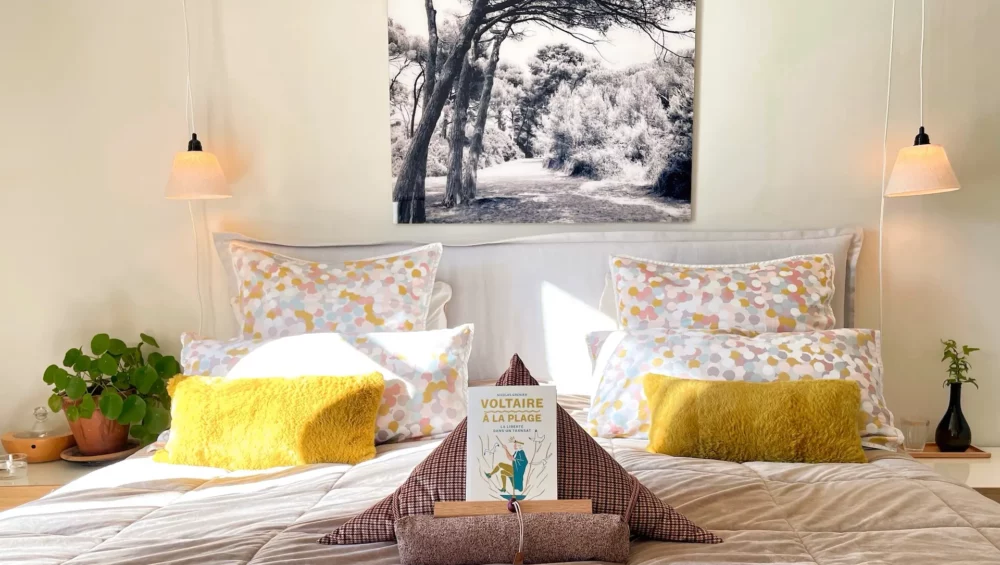 Coussin de lecture Voltaire Samoussin par aricomagic décoration entretenir son jardin Intérieur - Voltaire's reading Cushion