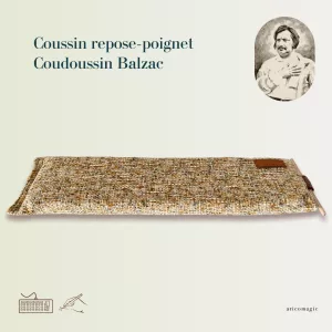 Repose poignet clavier Coudoussin Balzac pour écrire, dessiner taper à l'ordinateur design et ergonomique- Aricomagic Décoration Fertile