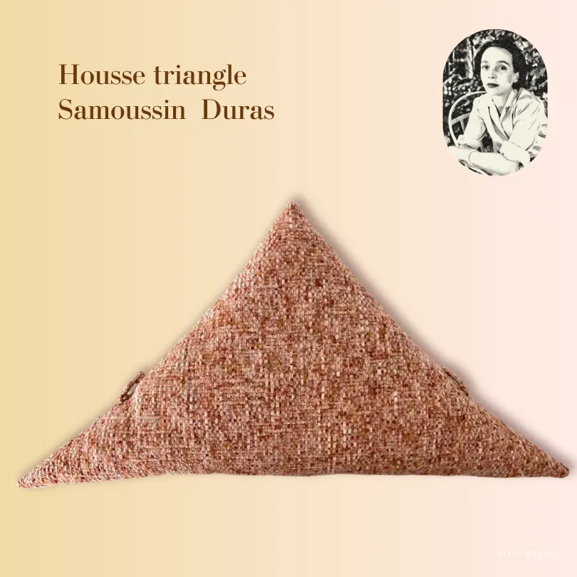 Housse triangle samoussin Duras Aricomagic décoration Fertile Made in France
