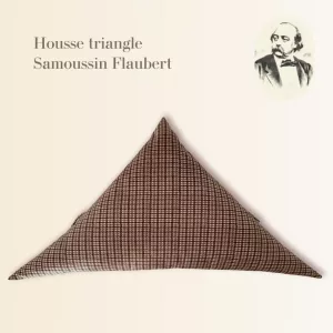 Housse triangle samoussin Flaubert Aricomagic décoration Fertile Made in France